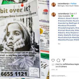 Instagram post from @catandbanjo