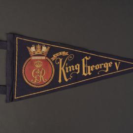 HMS King George V pennant