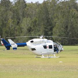 Helicopter at Coffs Harbour Airport, 2007