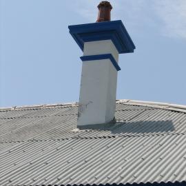 Cottage chimney, South Solitary Island, 2007