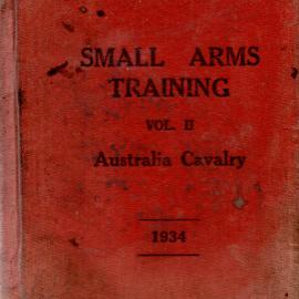 Small Arms Training, Vol. 2, 1934