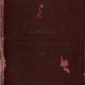 Via Latina, A First Latin Book, 1900