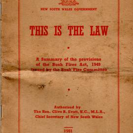 This Is The Law, 1951