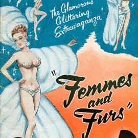Femmes and Furs theatre programme, 1958