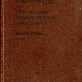 The Australian and New Zealand Pharmaceutical Formulary, 1947