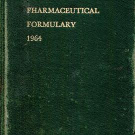 Australian Pharmaceutical Formulary, 1964