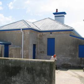 Cottage courtyard, South Solitary Island, 2007