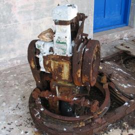 Rusting machinery, South Solitary Island, 2007