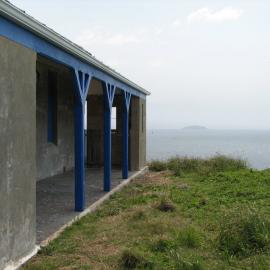 Cottage verandah, South Solitary Island, 2007