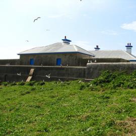 Exterior lightkeepers' cottages, South Solitary Island, 2007