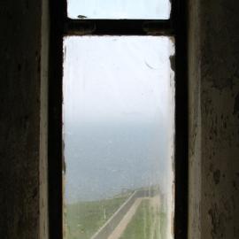 Window in South Solitary Island Lighthouse, 2007