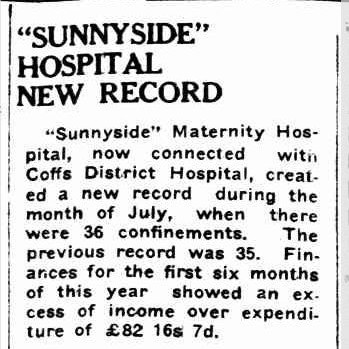 Sunnyside Maternity Hospital