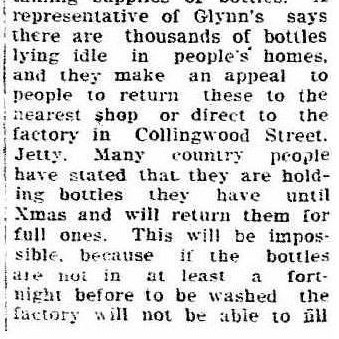 Glynns Cordial Manufacturers