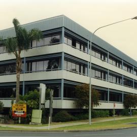National Mutual House on the Gordon and Coff Streets corner in Coffs Harbour, 1990s