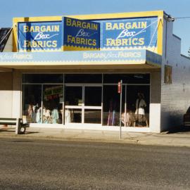 Bargain Box Fabrics at 16 Park Avenue in Coffs Harbour, 1990s