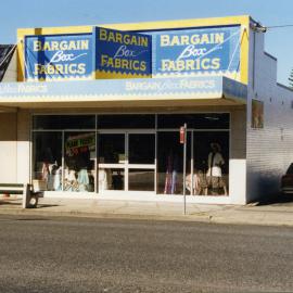 Bargain Box Fabrics at 16 Park Avenue in Coffs Harbour, 1990s