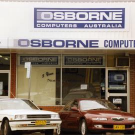 Osborne Computers at 11 Park Avenue in Coffs Harbour, 1990s
