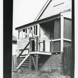 Woolgoolga Post Office and residence of Postmaster George Newman, 1952