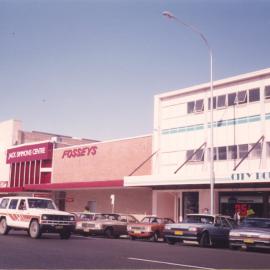 Vernon Street shops in Coffs Harbour, 1990s