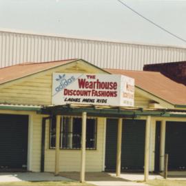 The Wearhouse Discount Fashions at 29 Orlando Street in Coffs Harbour, 1990s