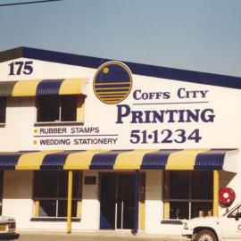Coffs City Printing at 175 Orlando Street in Coffs Harbour, 1990s