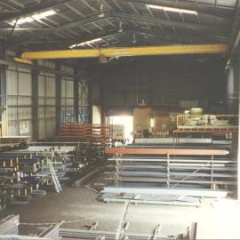 Tubemakers Metalcentre interior at 188 Orlando Street in Coffs Harbour, 1990s