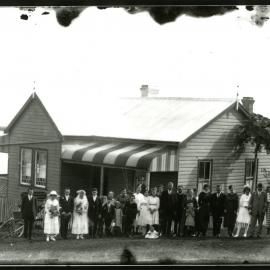 Shea and McLeod wedding, 8 June 1921