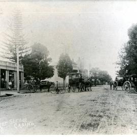Early view of Barker Street, Casino