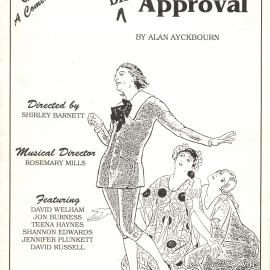 A Chorus of Disapproval theatre program