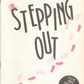 Stepping Out theatre program
