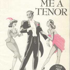 Lend Me A Tenor theatre program