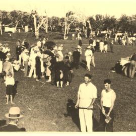 New Years Day 1932 Wood Chop Competition 