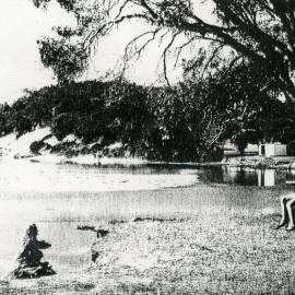  Overlooking the River from the Park Red Rock 1950s