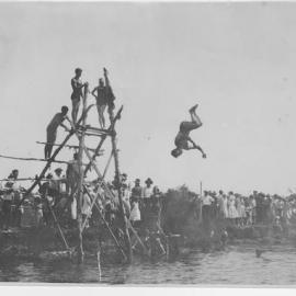 Diving Competition, Red Rock, 1932