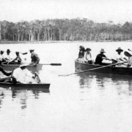 Boating on Red Rock river