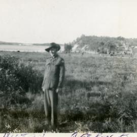 Soldier Red Rock 1940s 