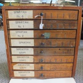 Type Case Cabinet