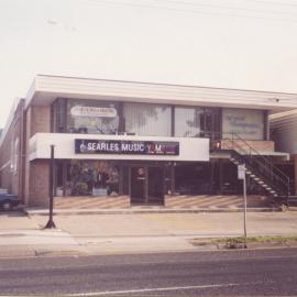 Searles Music at 160 Pacific Highway in Coffs Harbour, 1990s