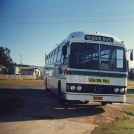 Ottaway's School Bus Red Rock 1980s