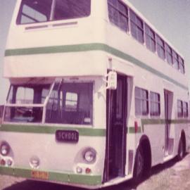 Ottaway's School Buses Red Rock 1980s