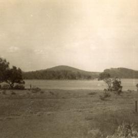 River View from front Lawson House Red Rock 1940