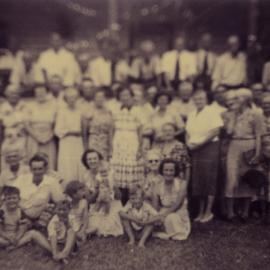 Mrs Schafers Christmas Party Red Rock 1940