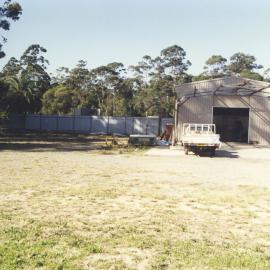 Sheds at Lot 1 on the Pacific Highway in Coffs Harbour, 1990s