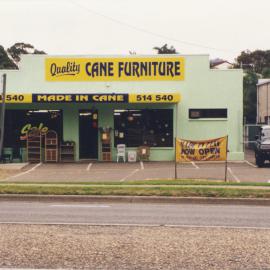 Quality Cane Furniture at 114 Pacific Highway in Coffs Harbour, 1990s