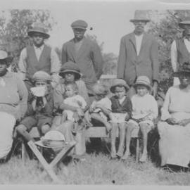Corindi Concert Party and Camp Band, Red Rock, 1924