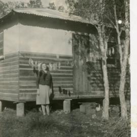 Back of Cottage at 23 Ford Street, Red Rock, 1948