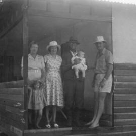 Cornish & Davis Family, Red Rock, 1948