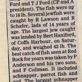 Fishing January Red Rock 1951