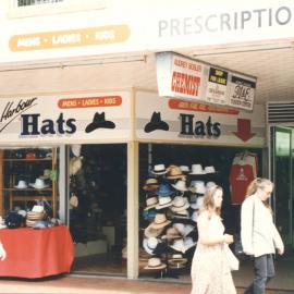 Harbour Hats at the City Centre Mall in Coffs Harbour, 1990s