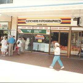 Fletchers Fotographics at the City Centre Mall in Coffs Harbour, 1990s